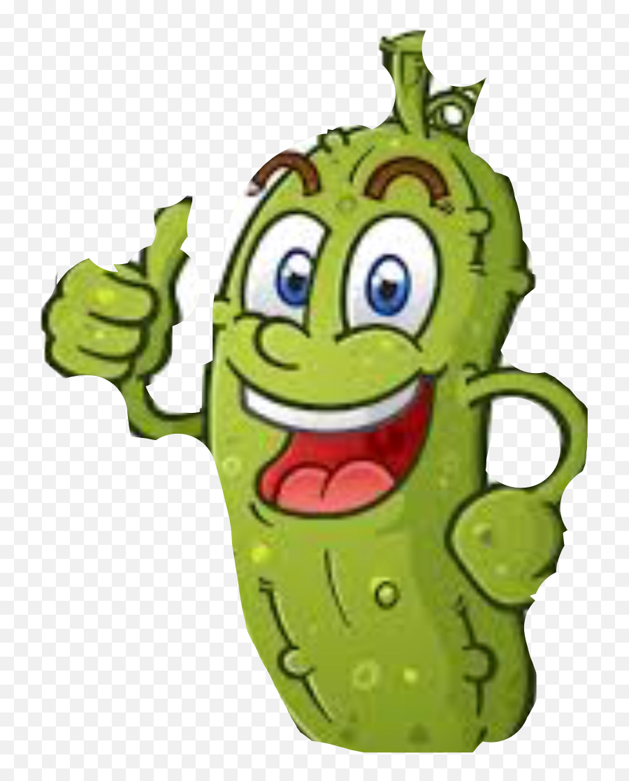 Pickle Clipart - Cartoon Pickle Clipart Emoji,Pickles Emoji