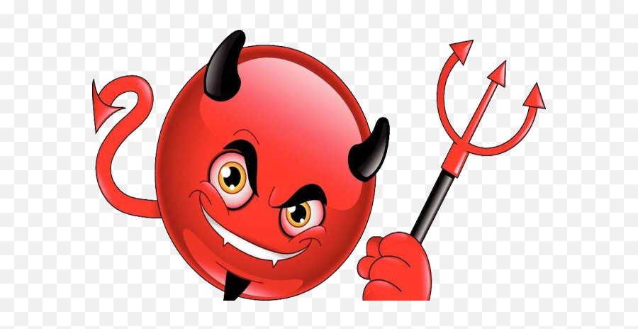 Devil Emoticon Png Transparent Png - Devil Red Emoji Png,Emoticon Devil Horns