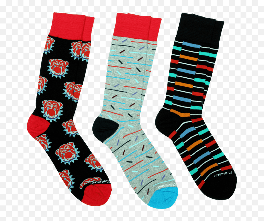Unsimply Stitched 3 - Orange And Black Striped Socks Emoji,Emoji Key Socks