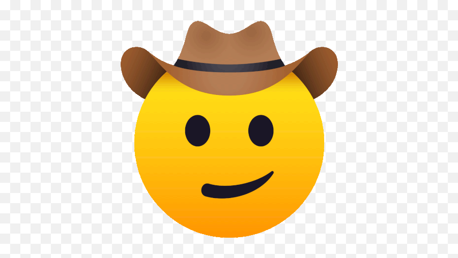 Cowboy Hat Face Joypixels Gif - Cowboy Hat Emoji,Cowboy Hat Emoji