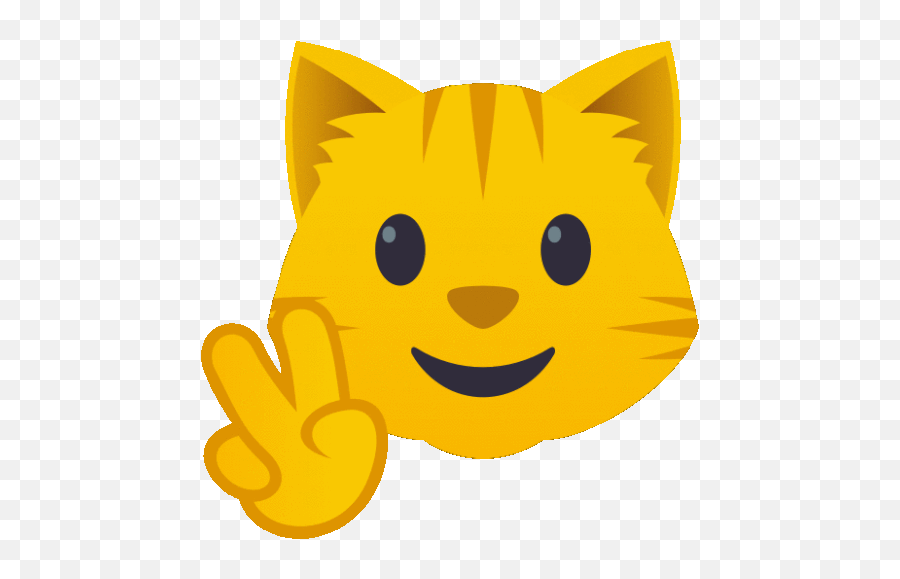 Peace Out Cat Gif - Gif Emoji,Peace Out Emoji