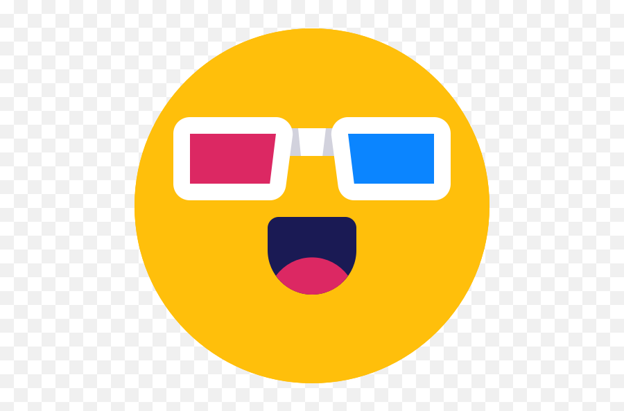 Emoji Entertainment Glasses Icon - Circle,Eyeglasses Emoji