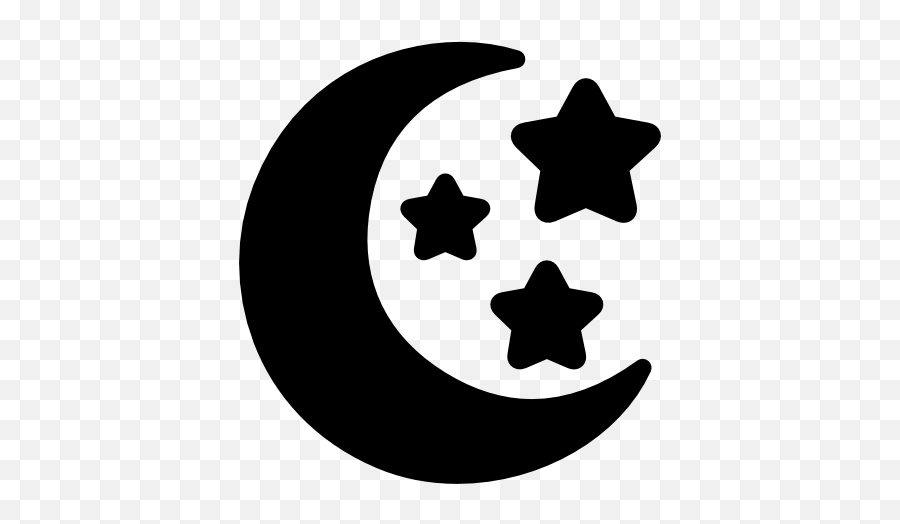 Computer Icons Moon Star And Crescent - Moon And Star Svg Emoji,Moon And Stars Emoji