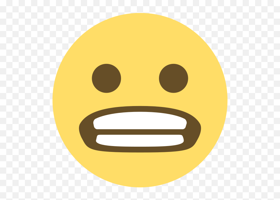 Emojione 1f62c - Flat Emoji Png,Winky Face Emoticon