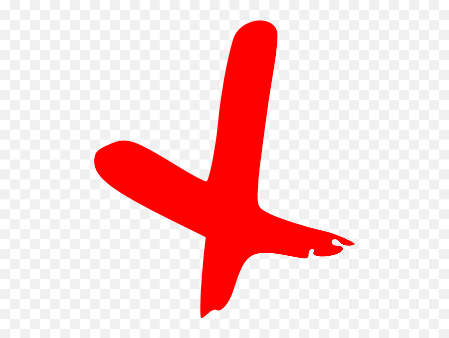 Red Cross Mark Png Transparent Images - Red Cross Mark Transparent Emoji,Red X Emoji