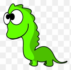 Green Funny Dinosaur - Cute Dinosaur Transparent Background Emoji,Funny Japanese Emoticons
