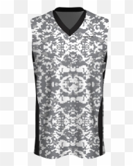 Custom Sublimated Basketball Jersey - Pattern Emoji,White Emoji Dress