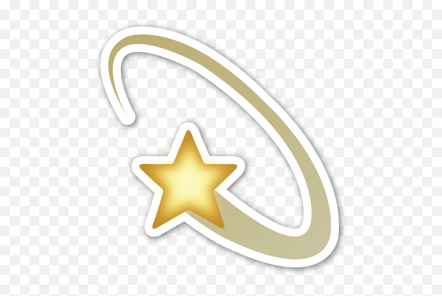 Dizzy Symbol - Star Emoji Sticker,Emoji Meanings Of The Symbols