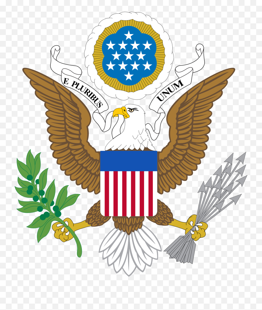 Lambang Amerika Serikat - Usa Coat Of Arms Png Emoji,Horseshoe Emoji