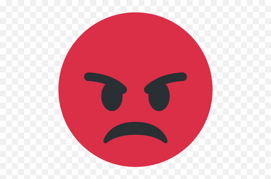 Schmollendes Gesicht - Whatsapp Angry Emoji,Wut Emoticon