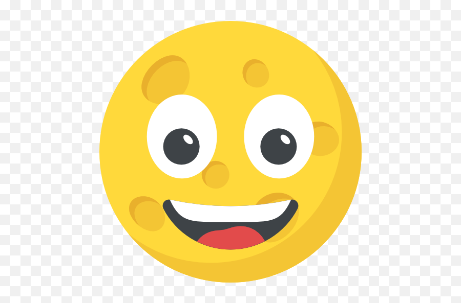 Moon - Smiley Emoji,Moon Emoticons