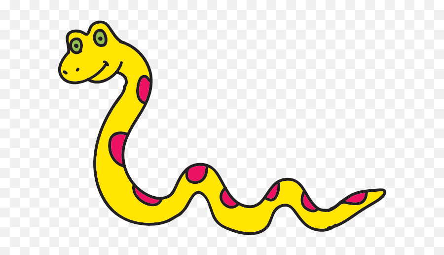 Snake Free To Use Clipart - Cartoon Yellow Snake Emoji,Snake Emoji Facebook