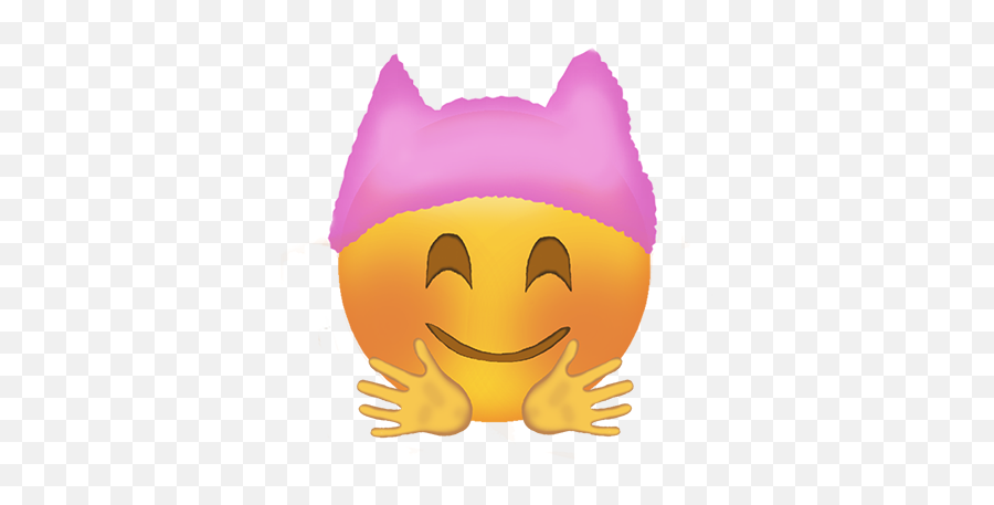 Krista Suhu0027s Pink Hat Emojis - Krista Suh Cartoon,Emoji Excited