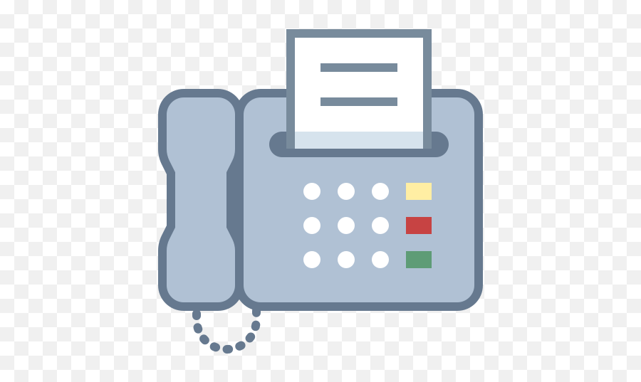 Fax Icon - Fax Icon Emoji,Fax Emoji