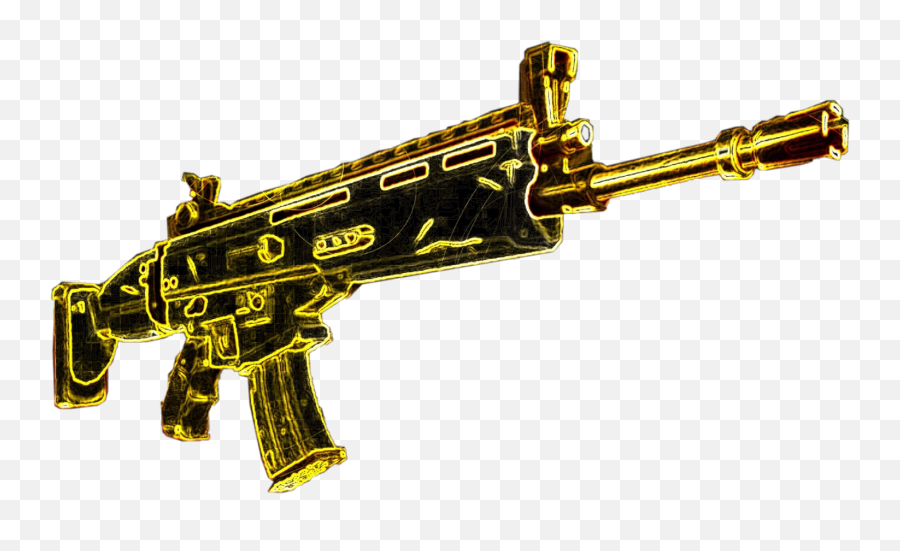 Fortnite Gun Clipart - Scar Png Emoji,Sniper Emoji