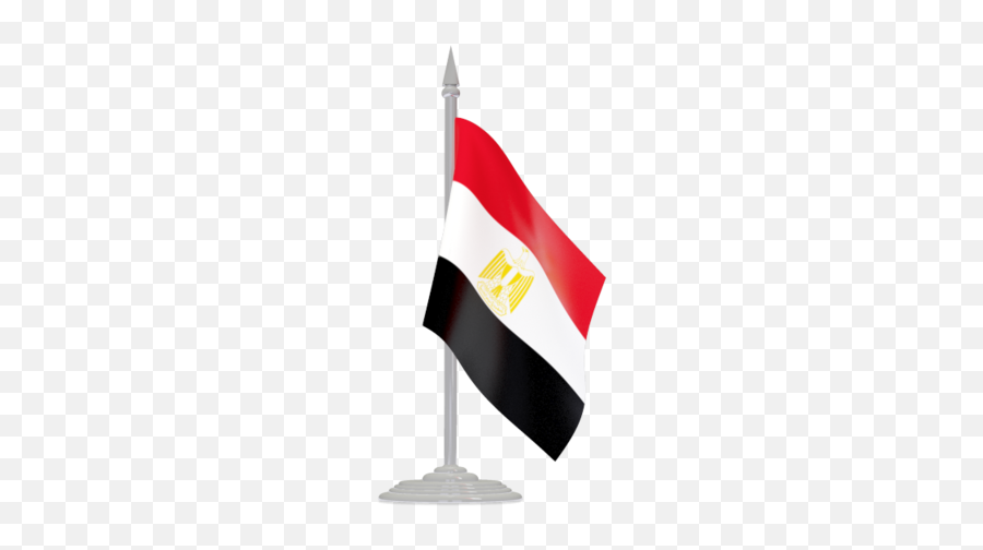 Egypt Flag Png - Puerto Rico Flag On Pole Transparent Emoji,Egyptian Flag Emoji