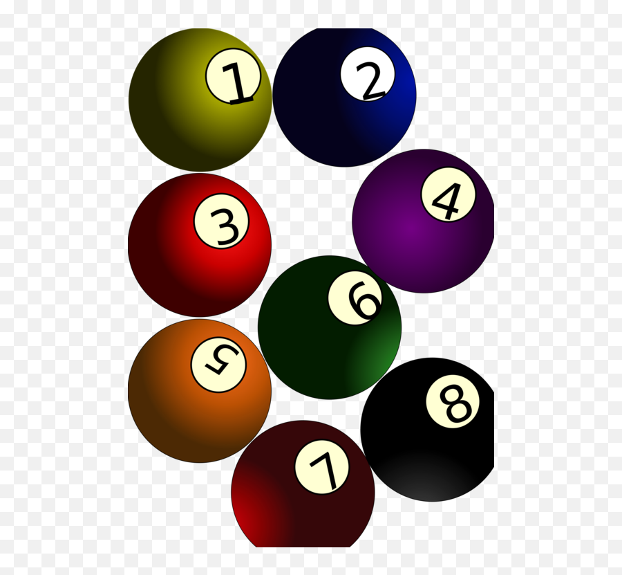 Eight Balls Clipart - 8 Balls Clipart Emoji,Eight Ball Emoji