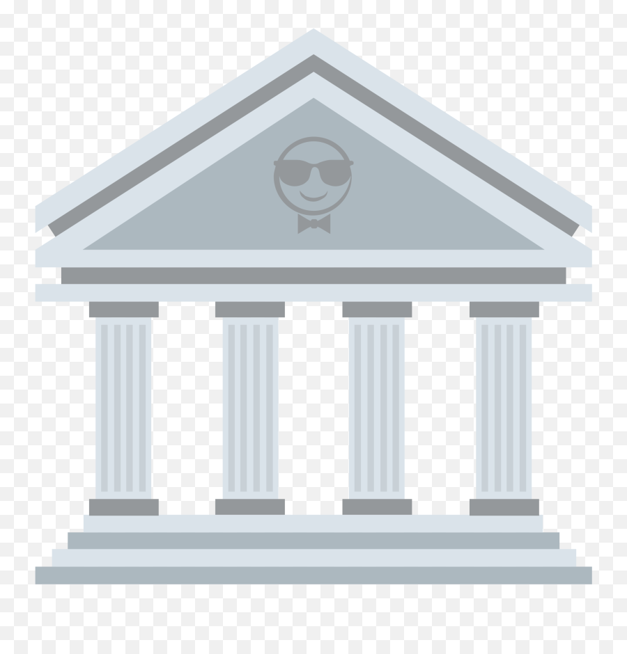 Emojione 1f3db - Greek Building Emoji,Greek Emoji