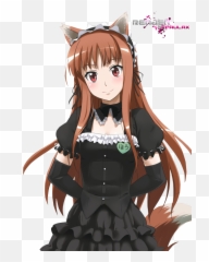 Spice And Wolf Png Image Png Mart - Holo Spice And Wolf Waifu Emoji,Wolf Emojis