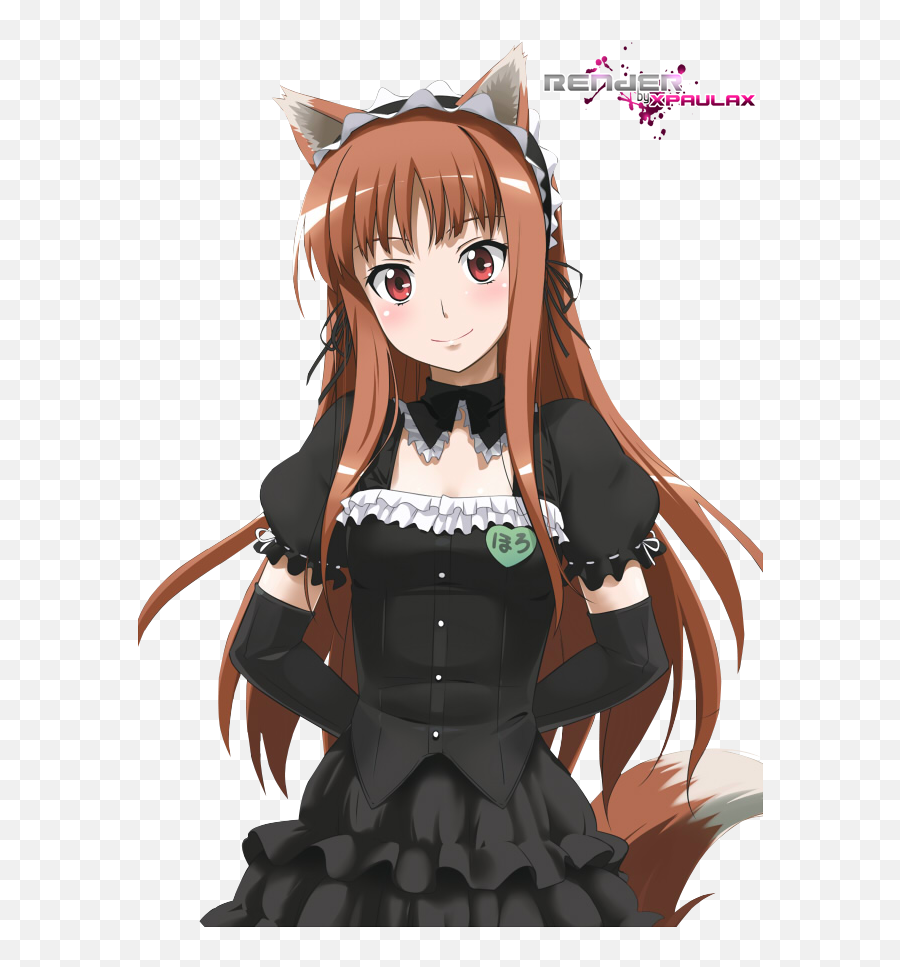 Spice And Wolf Png Image Png Mart - Holo Spice And Wolf Waifu Emoji,Wolf Emojis
