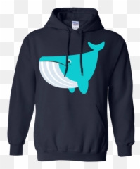 Whale Emoji Hoodie - Hershey Bears Clothing Buy