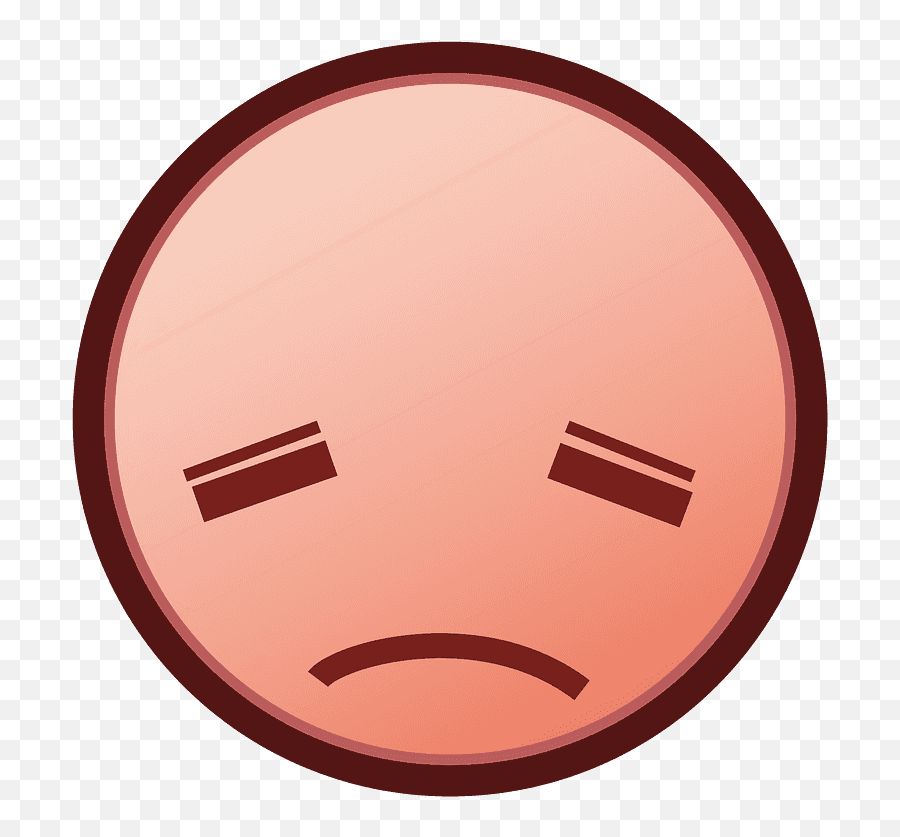 Disappointed Face Emoji Clipart - Smily Disappointed,Disappointed Emoji Transparent