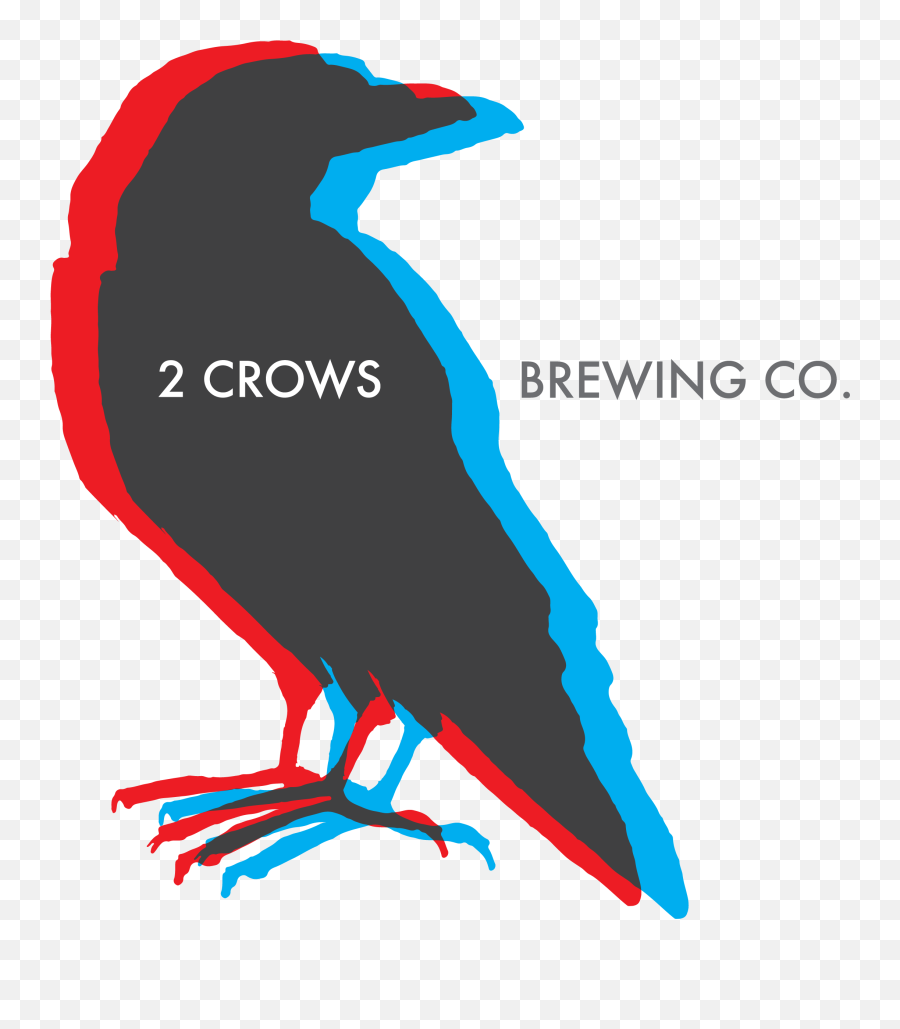 Download Crow Png Png Download - 2 Crows Brewing 2 Crows Brewing Logo Emoji,Raven Bird Emoji