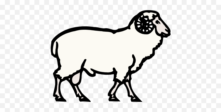 Aries Vector Ram Sheep Picture - Symbol Of Sheep Emoji,Aries Symbol Emoji
