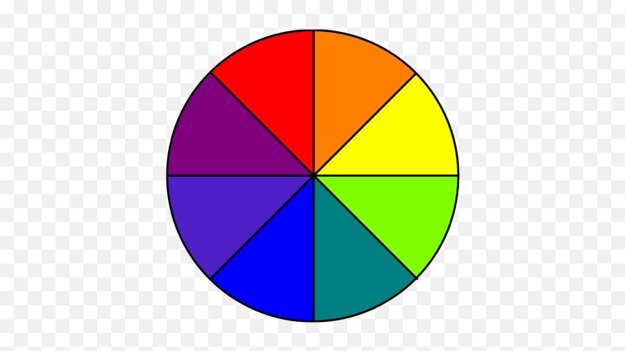 Colors - Primary Color Wheel 8 Emoji,Colours That Represent Emotions