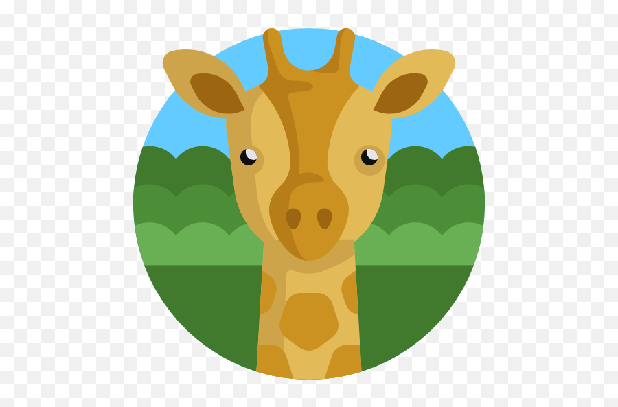 Giraffe Free Vector Icons Designed - For Kid Emoji,Giraffe Emoticon