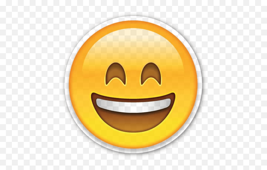 Smiley Face Emoji Eye - Laughing Eyes Closed Emoji,Smiley Face Emoji