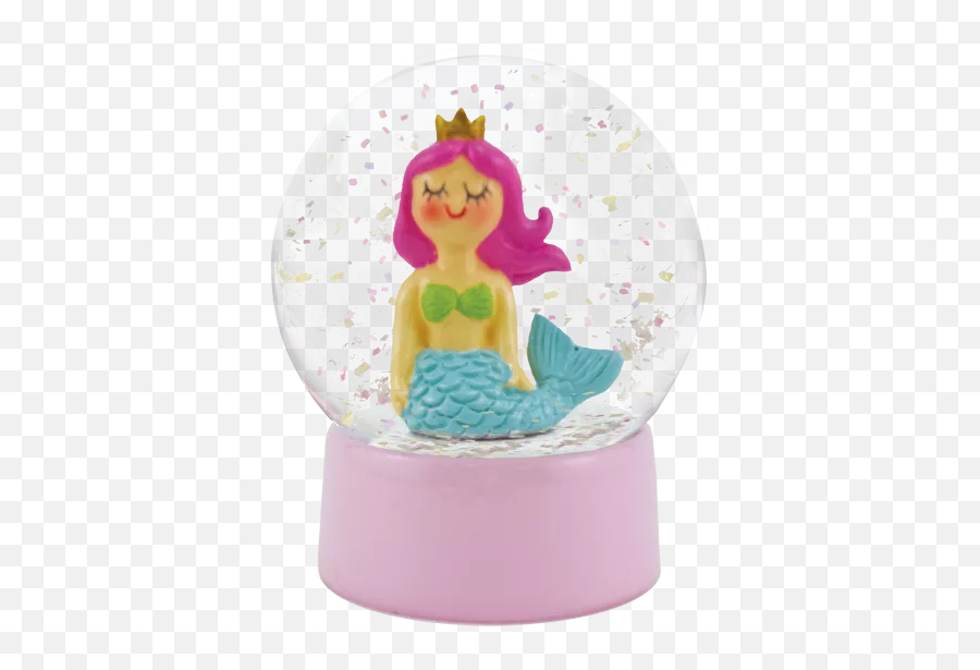Mermaid Snow Globe - Mermaid Snow Globe Emoji,Is There A Mermaid Emoji
