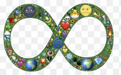 Infinity Emoji Creation Full Nature - Infinity Emoji,Moon Emoji