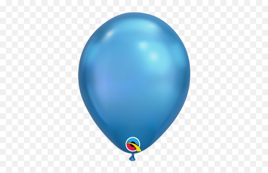 Chrome Plain Latex - Qualatex Chrome Blue Emoji,Casket Emoji