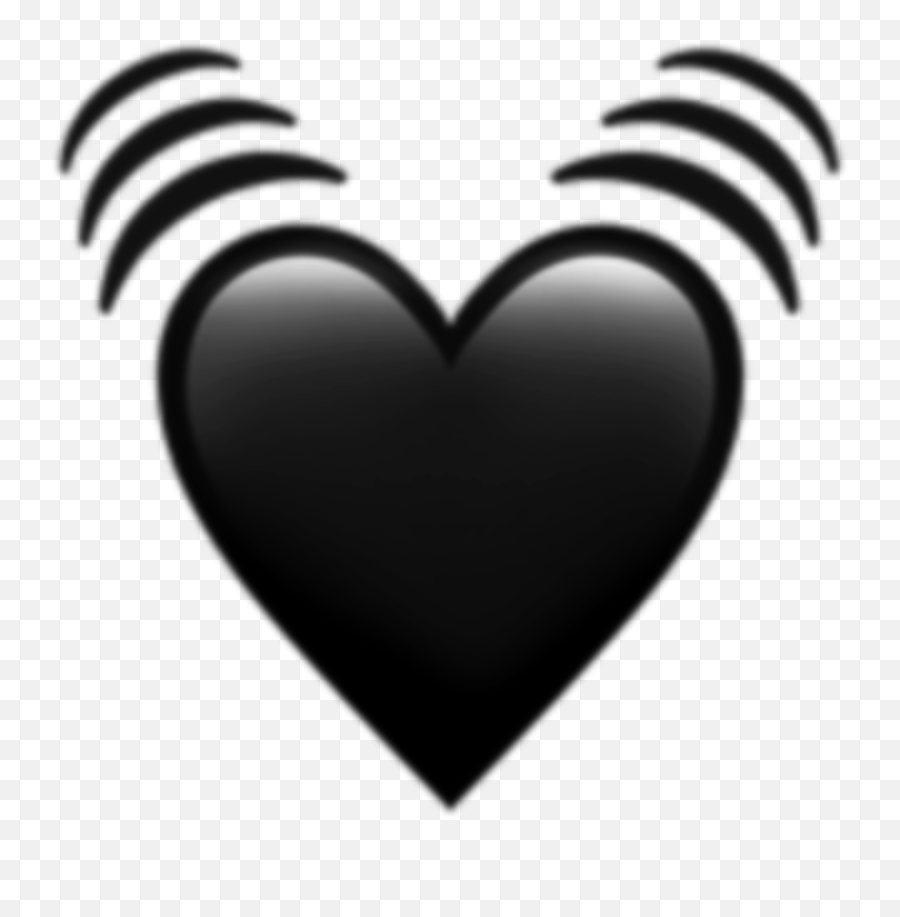 My Black Heart Edit - Heart Emoji,A Black Heart Emoji