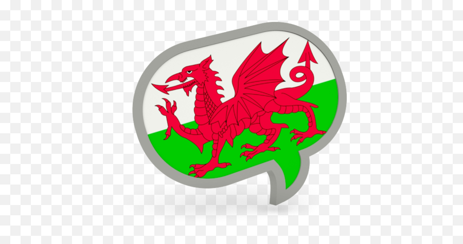 Free Wales Flag Clipart Icon Pack - Welsh Flag Speech Bubble Emoji,Wales Flag Emoji