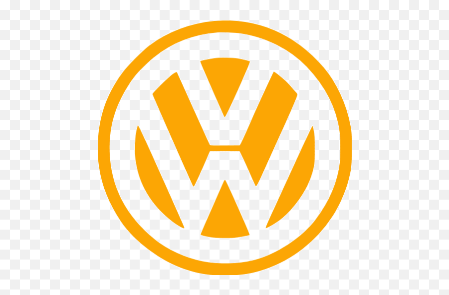 Free Orange Car Logo Icons - Volkswagen Van Logo Emoji,Vw Emoji