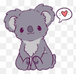 Koala Bear Koalabear Grey Happy Cute - Cute Koala Wallpaper Iphone Emoji,Koala Bear Emoji
