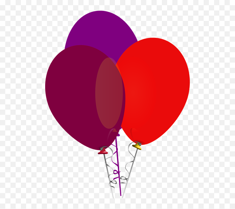Balloons Purple String - Birthday Balloons Emoji,Celebration Emoji Gif