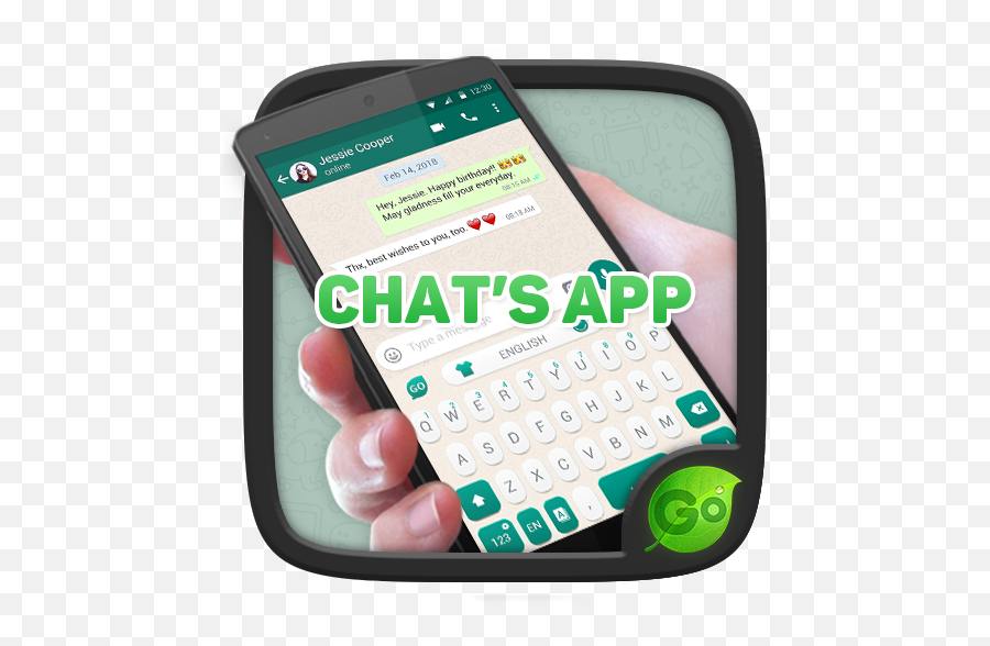 Keyboard Theme For Chats App - Smartphone Emoji,Go Keyboard Emoji