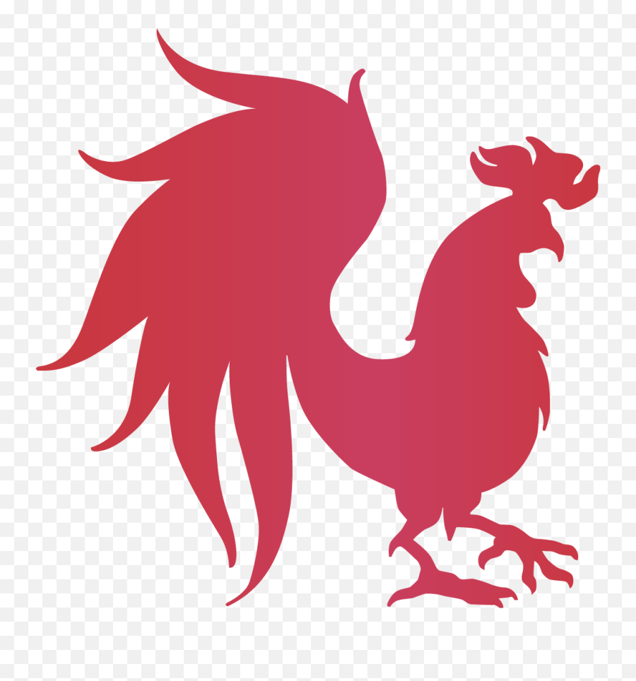 hand rooster emoji