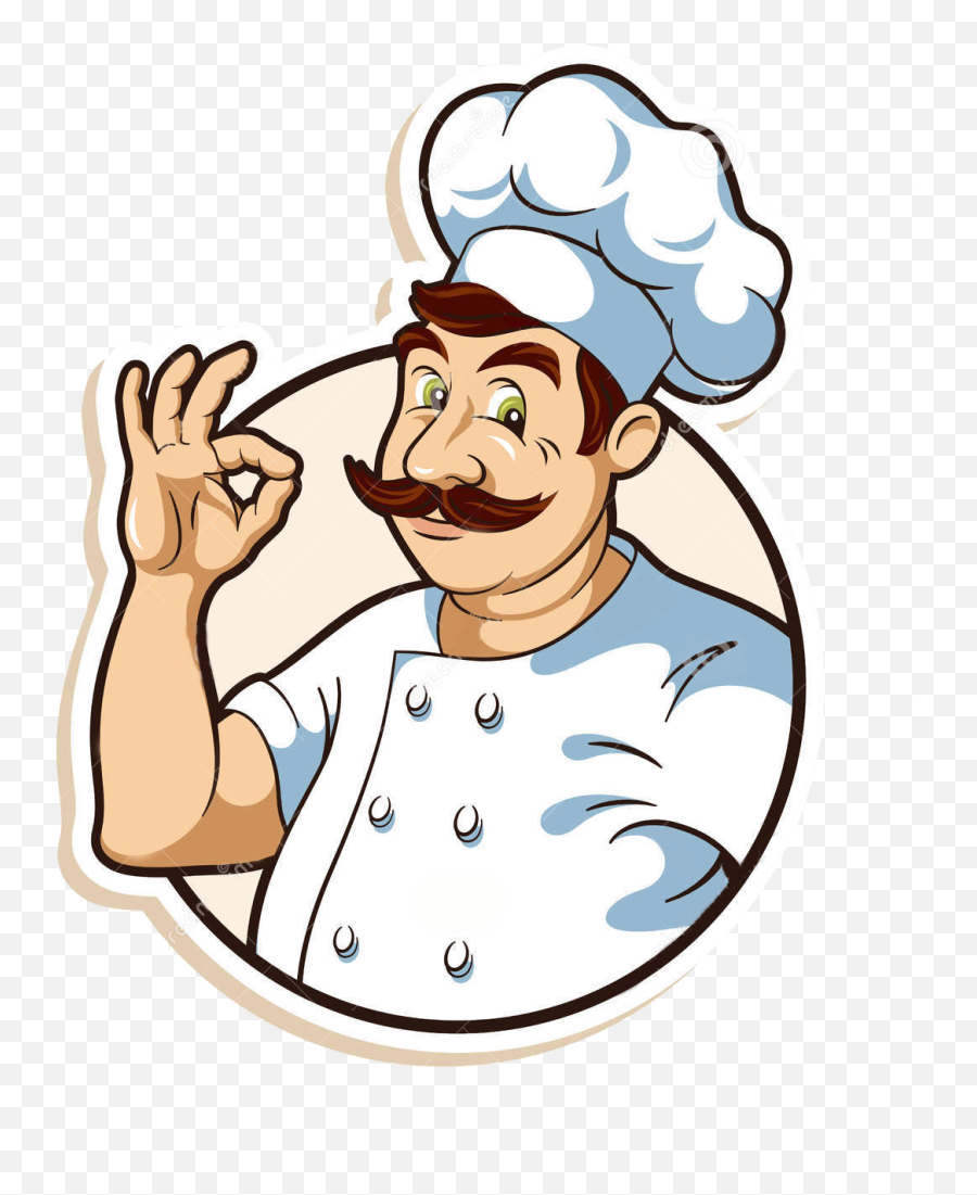 Cartoon Character - Chef Clipart Png Emoji,Chef Emoji Iphone