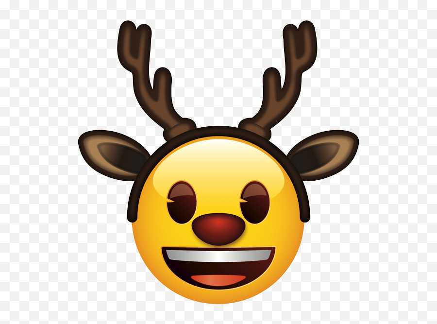 Emoji - Smiley,Reindeer Emoji