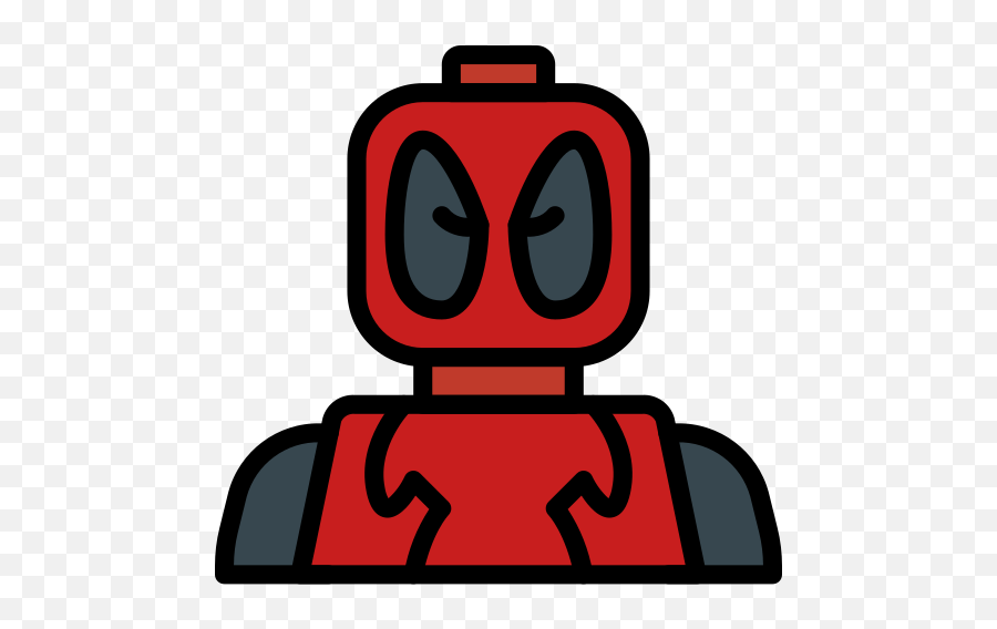 Deadpool - Lego Icons Svg Emoji,Deadpool Emoji Sign