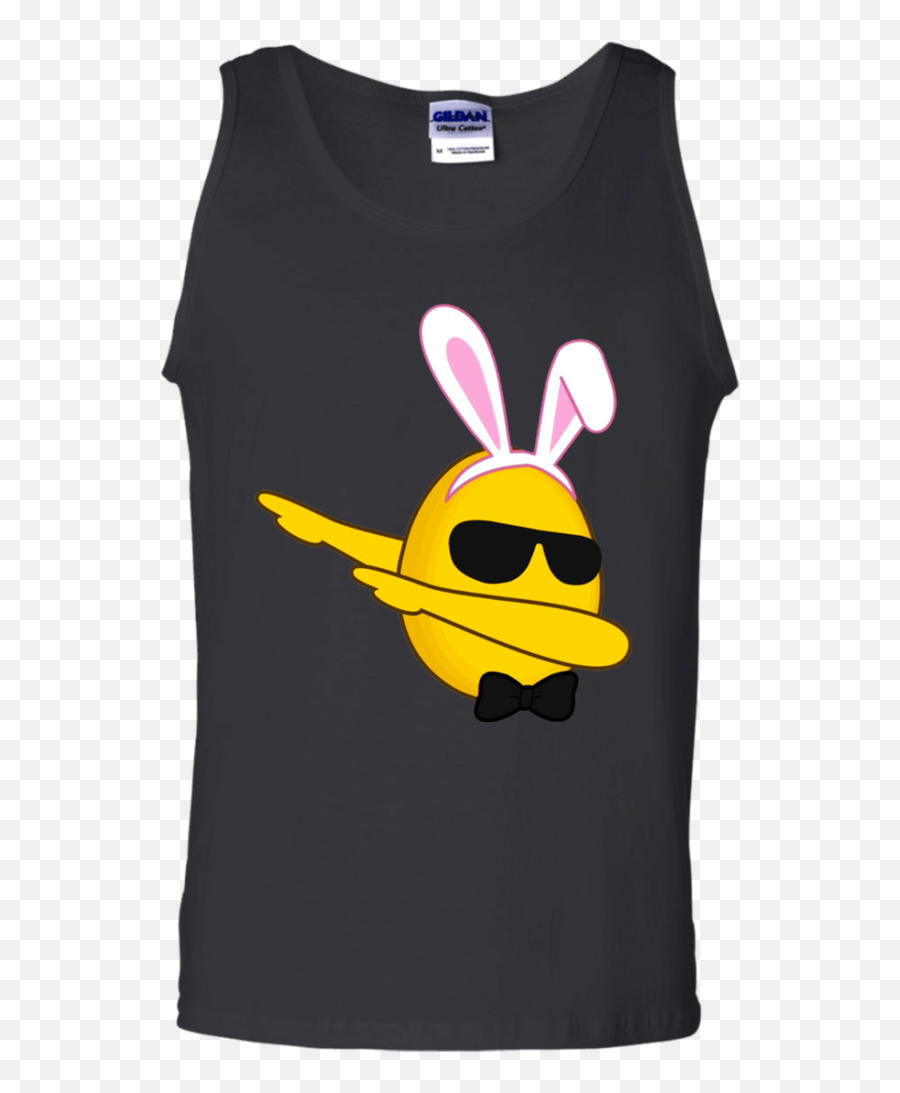 Download Funny Dabbing Emoji Bunny Easter Shirt Cute Dab - Portable Network Graphics,Easter Bunny Emoji