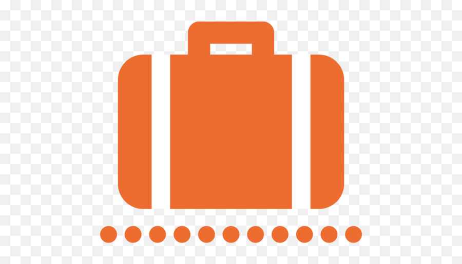 Baggage Claim Emoji - Png Sticker Logo Tas Clip Art Transparan,Briefcase Paper Emoji