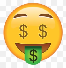 At Kanye - Money Emoji Png