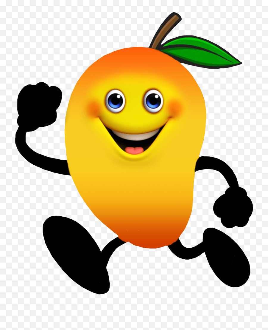 Mango Mangue Manju Aam Obst Frucht - Cartoon Mango Transparent Background Emoji,Mango Emoticon
