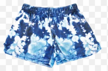 Tween Girl Clothing - Tie Dye Shorts Fabric Emoji