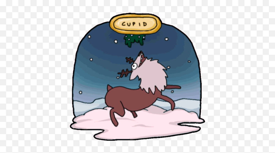 Top Reindeer Games Stickers For Android U0026 Ios Gfycat - Reindeer Gif Emoji,Zany Emoji